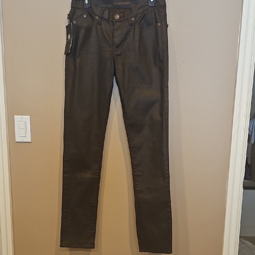 Rock & Republic Dark Brown Jeans